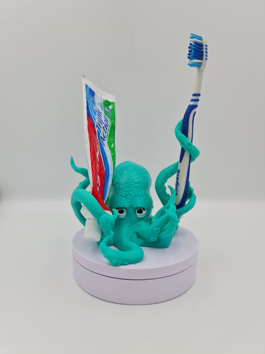Octopus Toothbrush Holder