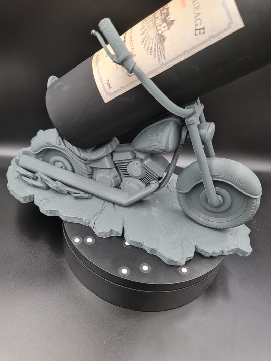 The Motorcycle Wine Bottle Holder