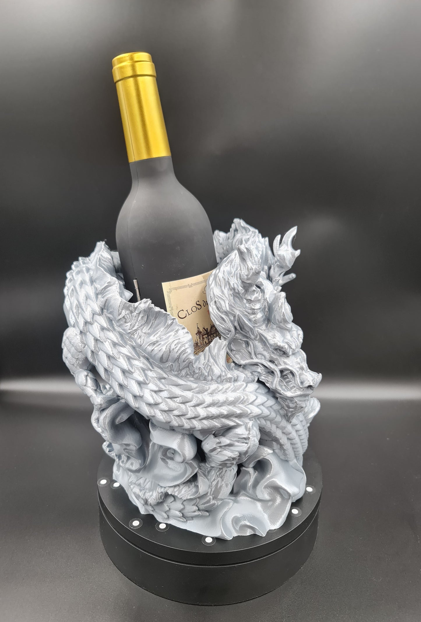 Chinese Dragon Bottle Holder