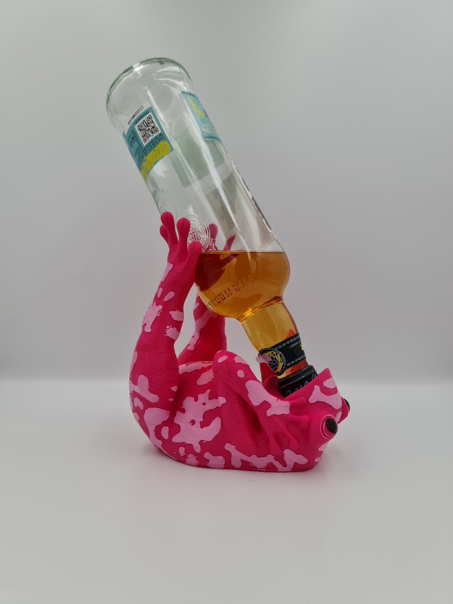 Laying Frog Bottle Holder