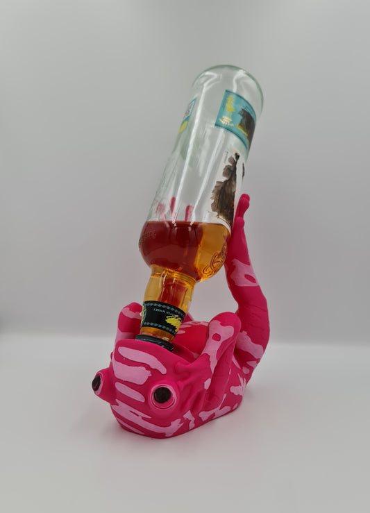 Laying Frog Bottle Holder