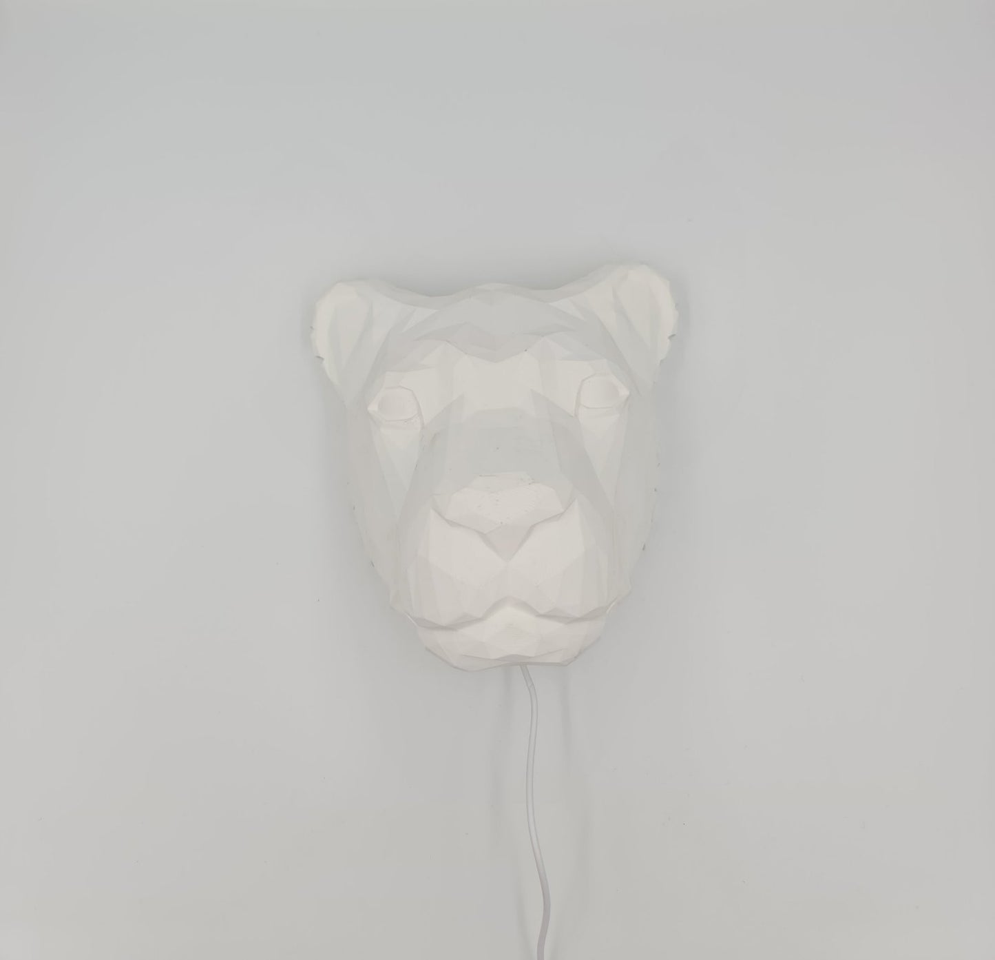 Majestic Lion Head Wall Lamp