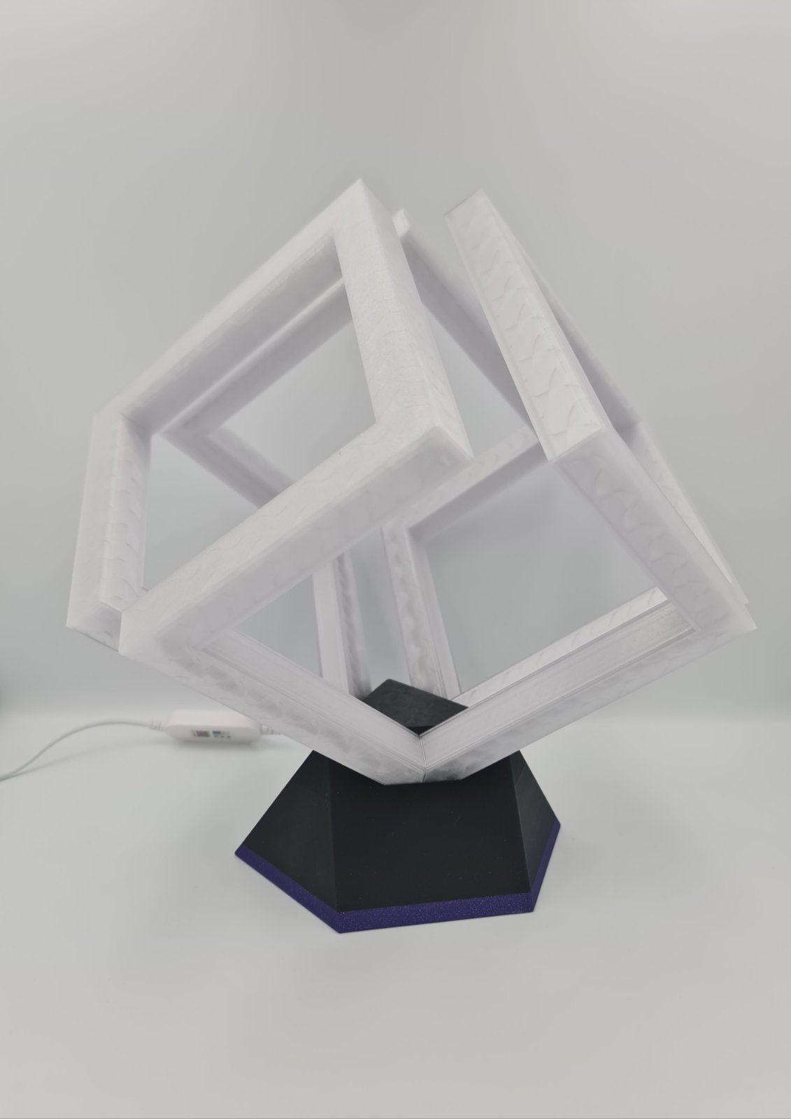 The Endless Light Cube Table/Night Light