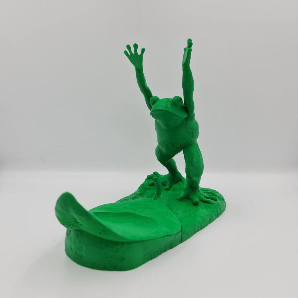 Държач за бутилка „Блатна жаба“