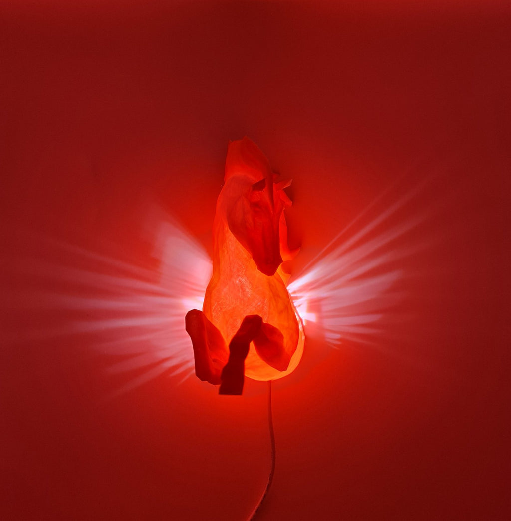 Митична стенна лампа Пегас