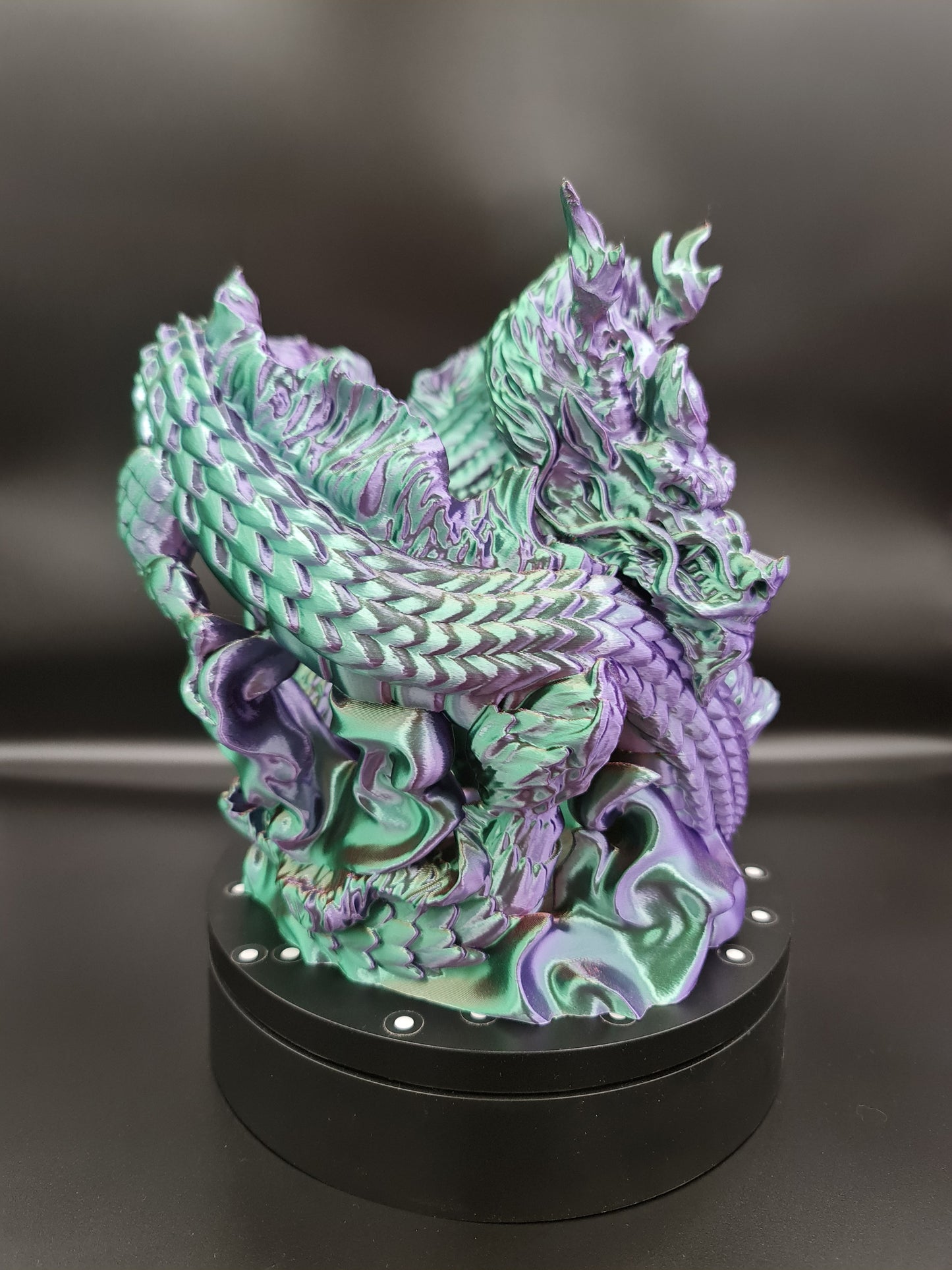 Chinese Dragon Bottle Holder