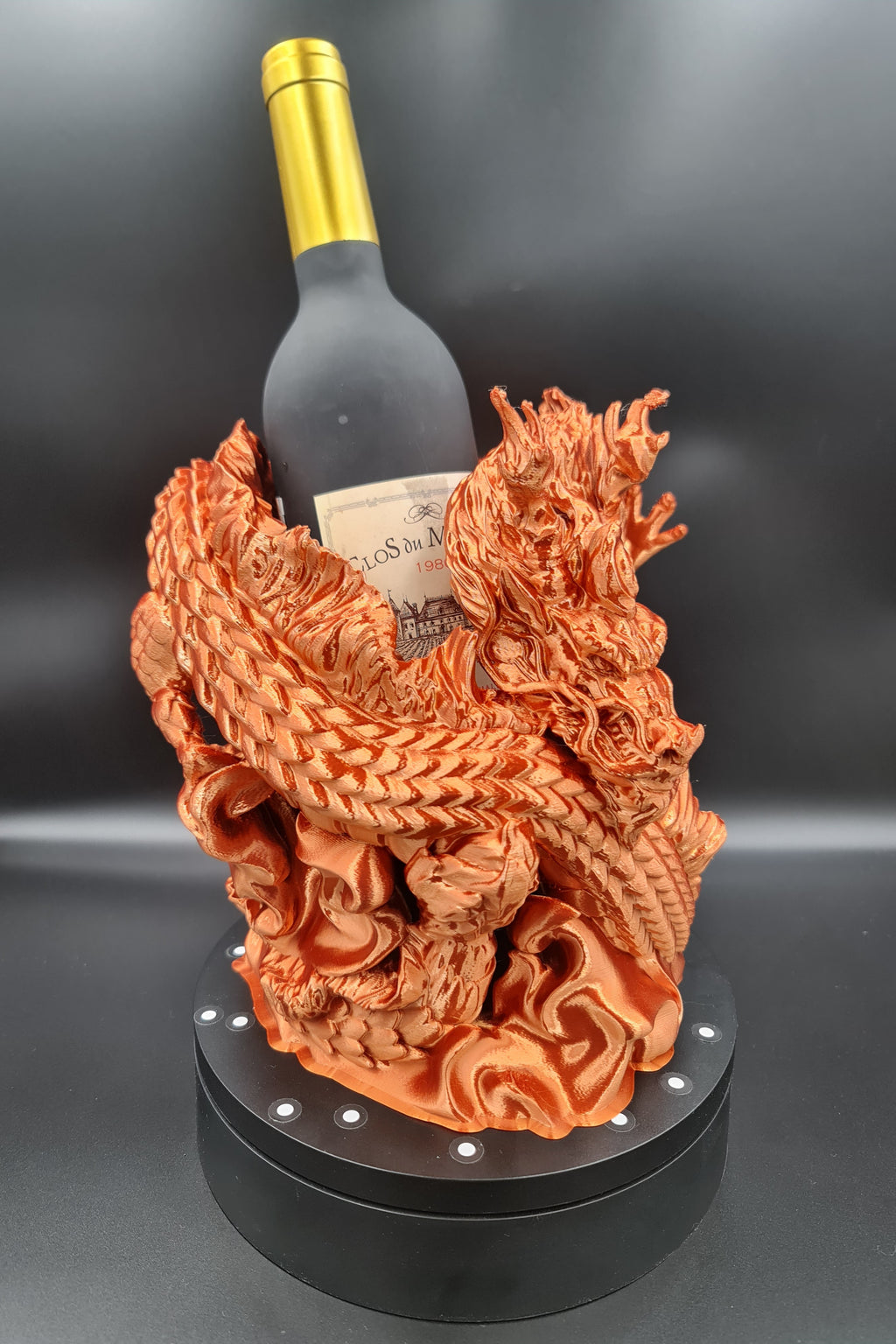 Държач за бутилка Китайски дракон