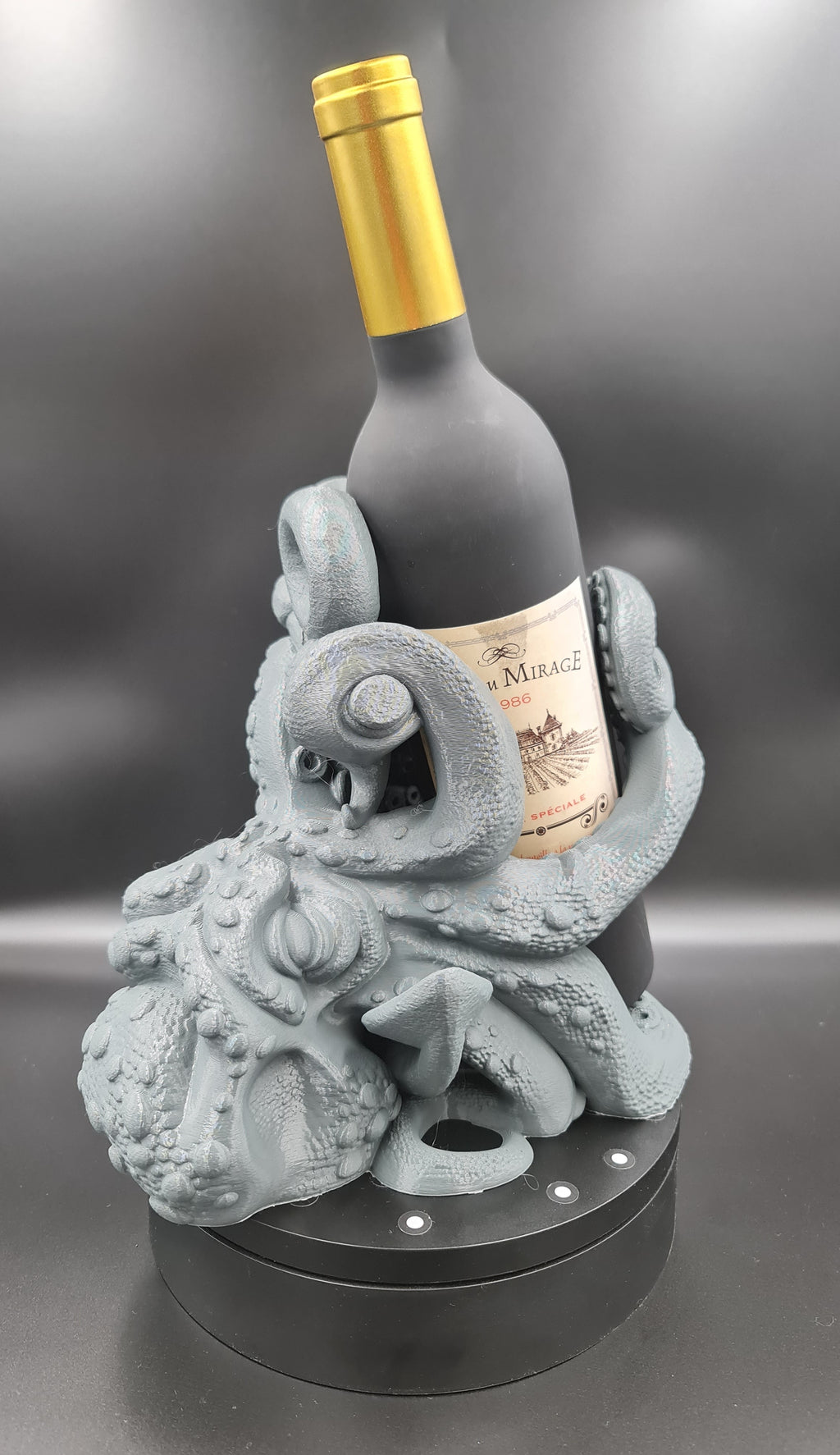 Държач за бутилки вино „Октопод и котва“