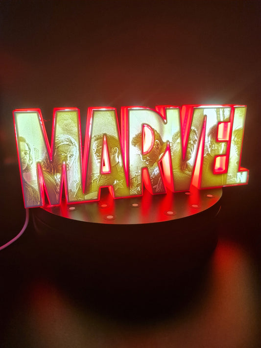 Marvel Logo Lamp