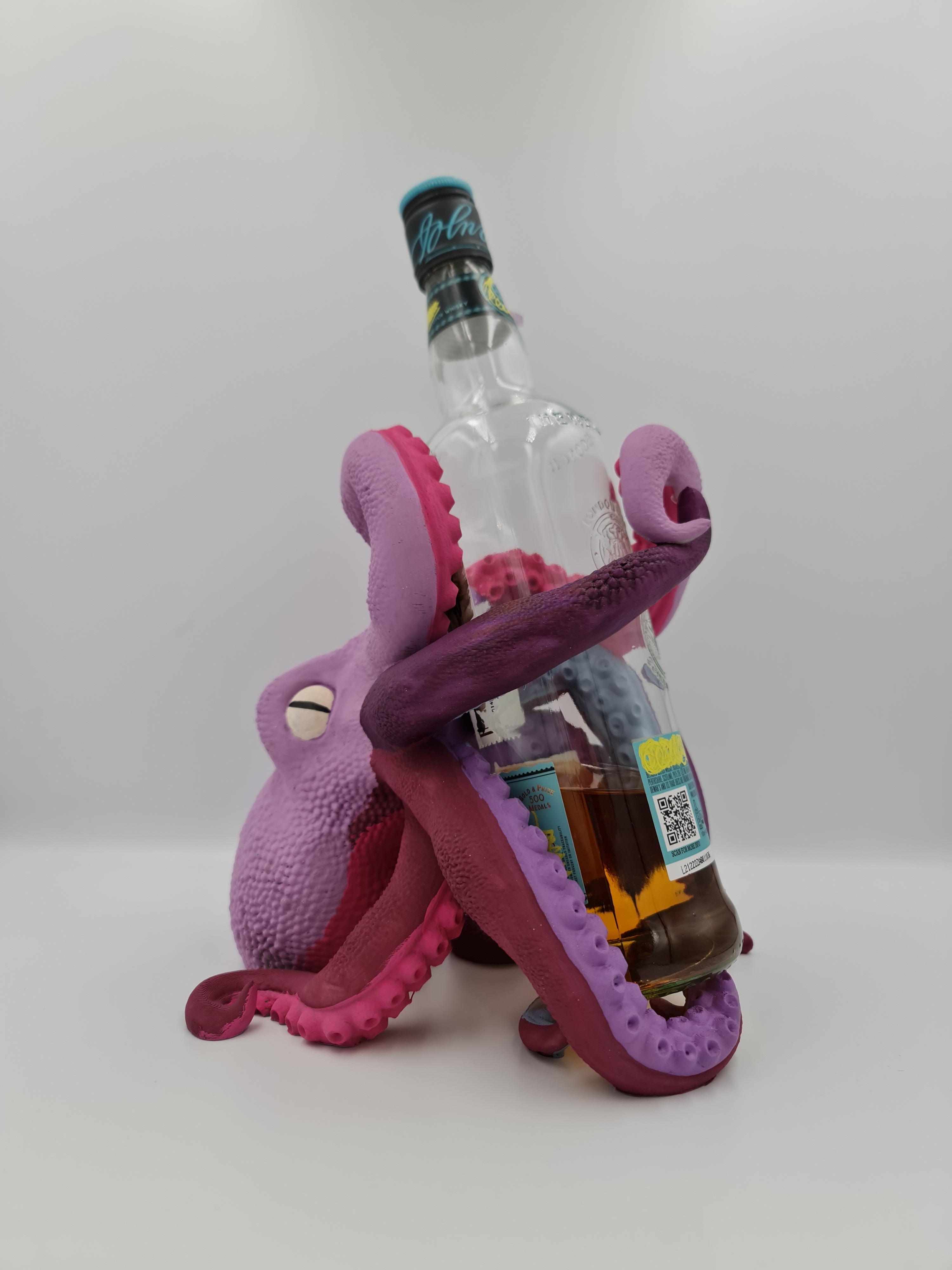 Държач за бутилка октопод