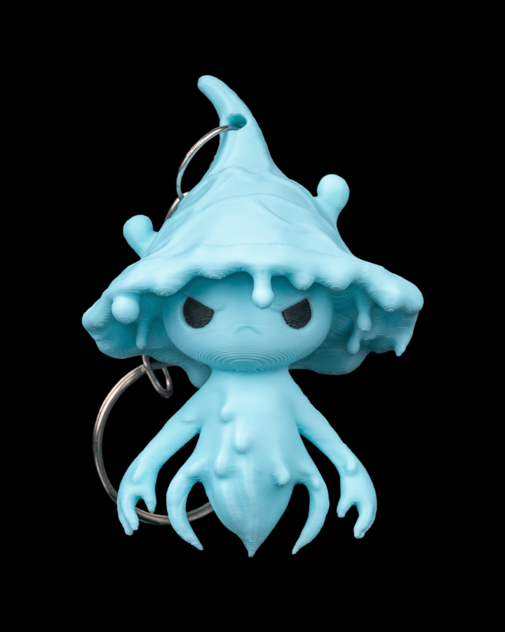 The "Tide-Crest" Water Spirit Keychain
