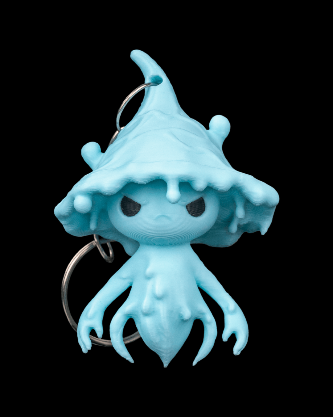The "Tide-Crest" Water Spirit Keychain