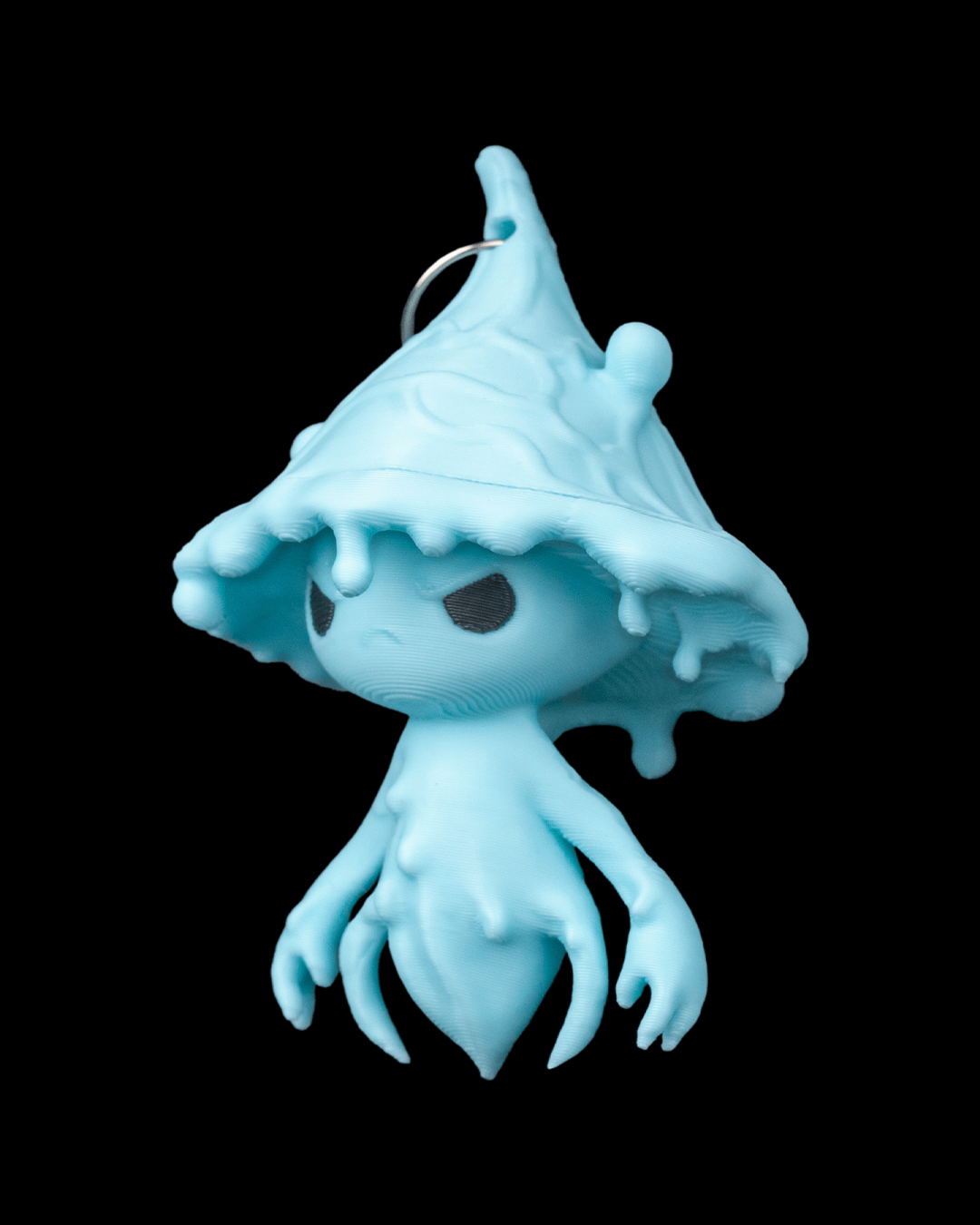 The "Tide-Crest" Water Spirit Keychain