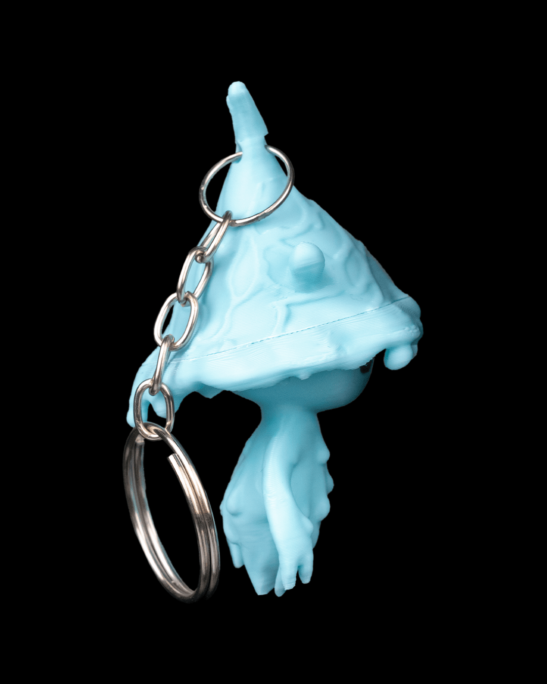 The "Tide-Crest" Water Spirit Keychain