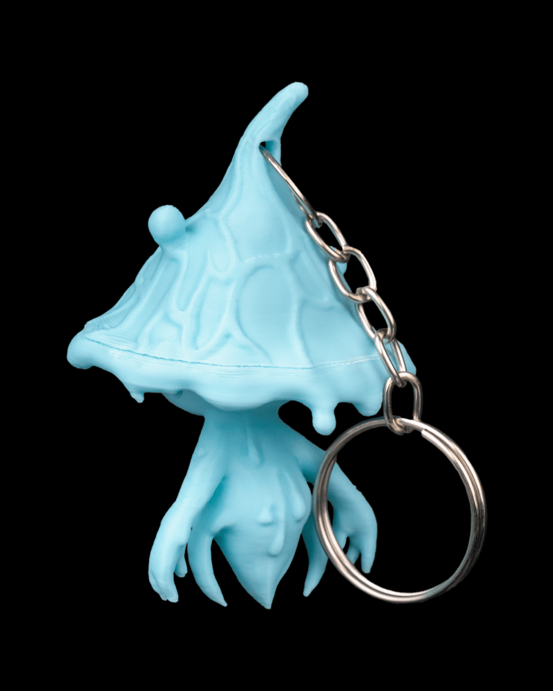 The "Tide-Crest" Water Spirit Keychain