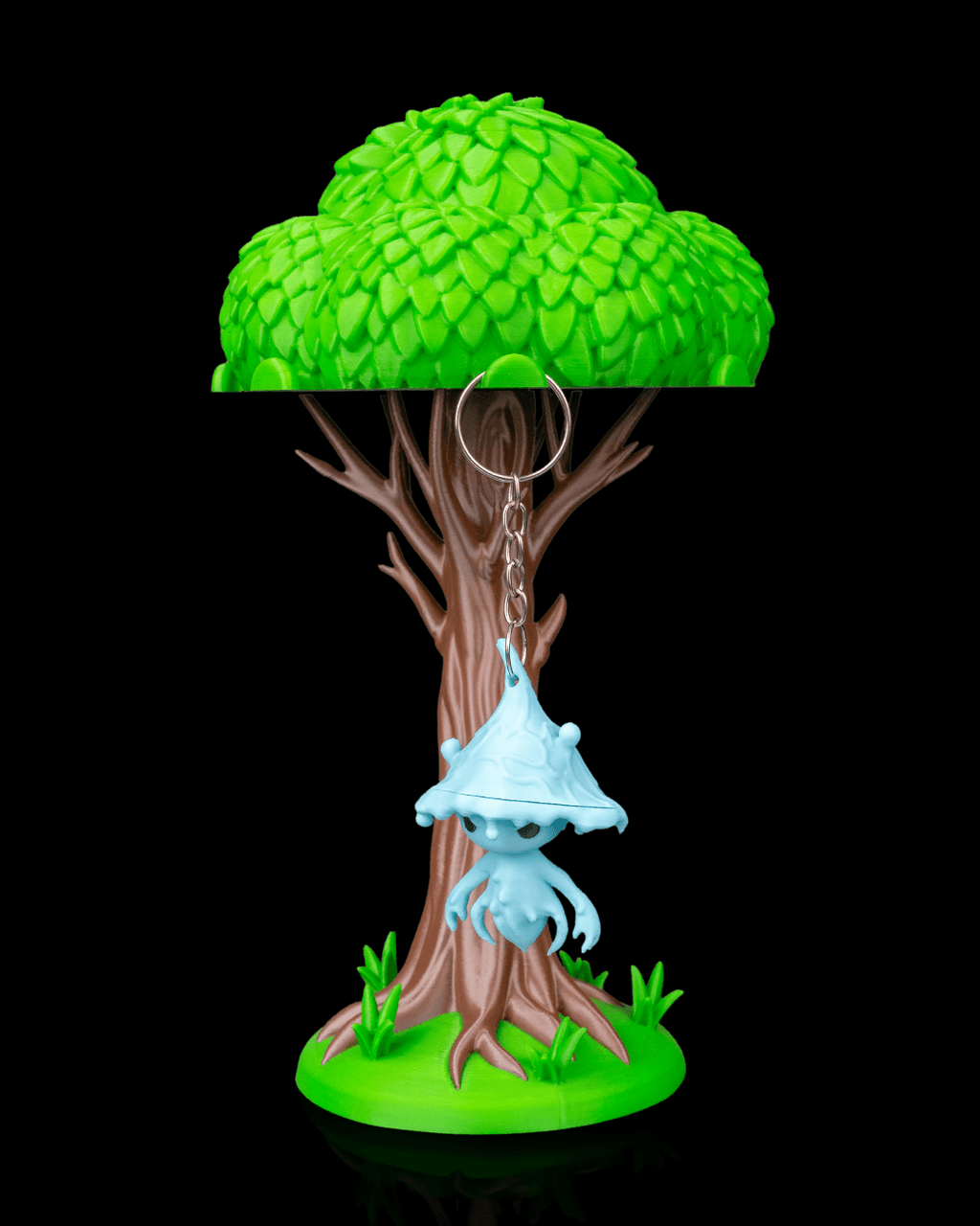 The "Tide-Crest" Water Spirit Keychain