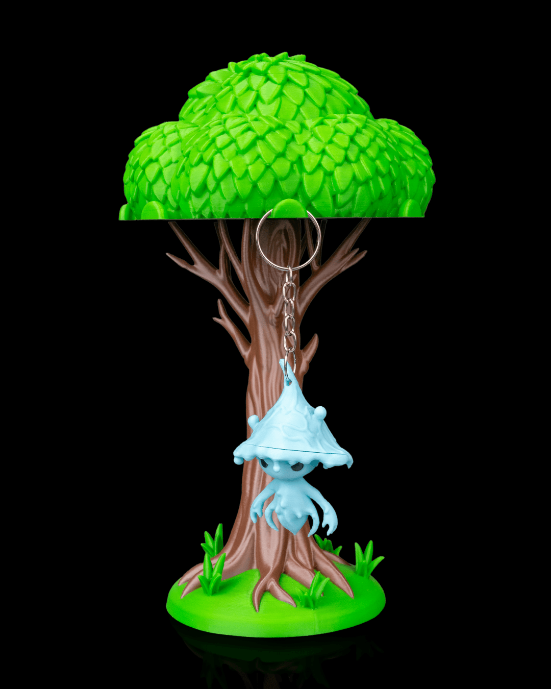 The "Tide-Crest" Water Spirit Keychain