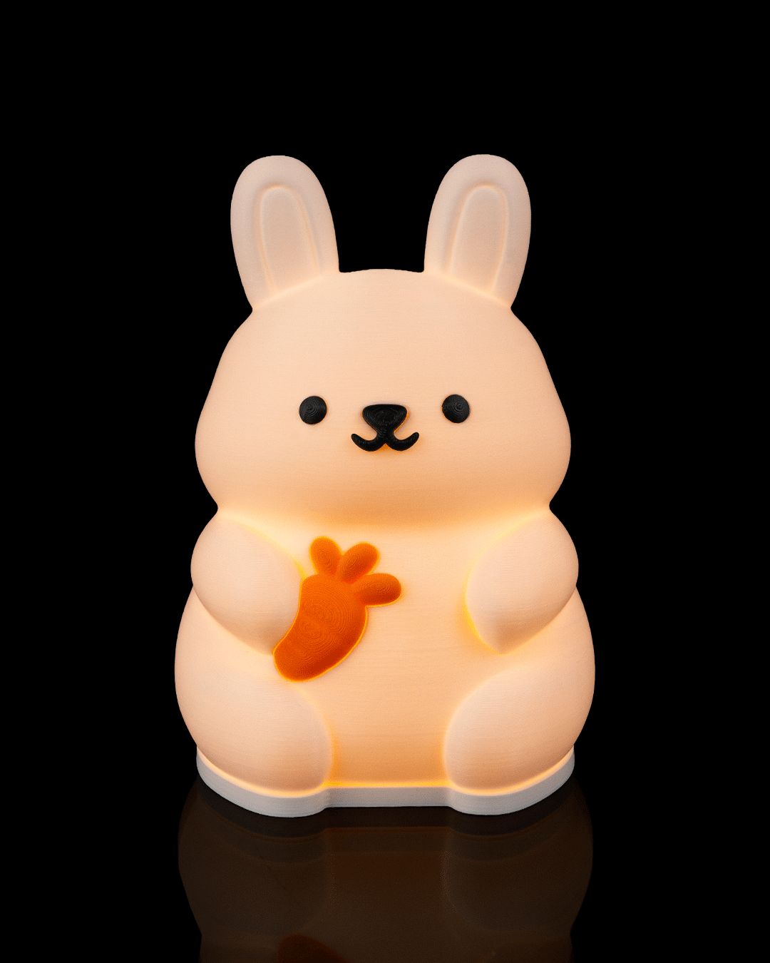 The "Cottontail Glow" Bunny Lamp