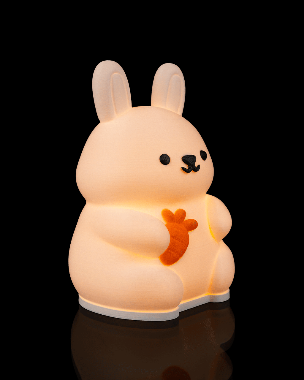 The "Cottontail Glow" Bunny Lamp