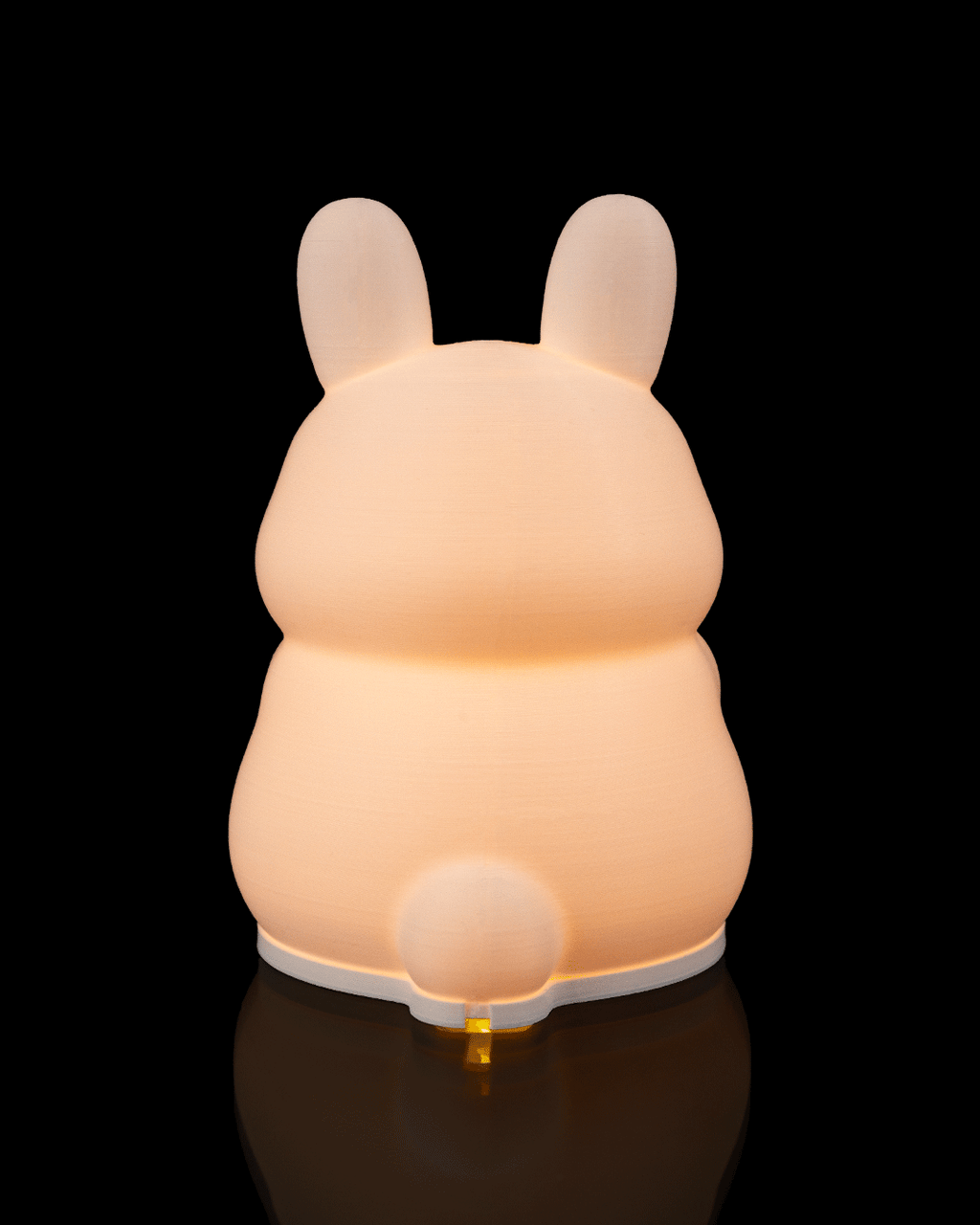 The "Cottontail Glow" Bunny Lamp
