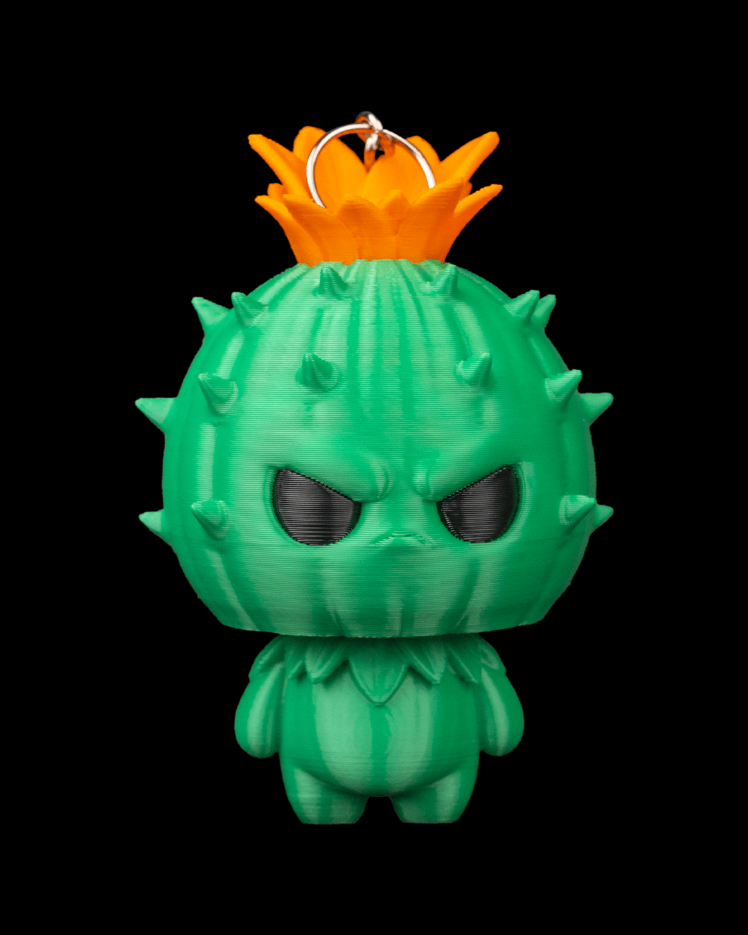 The "Prickly-Pal" Desert Spirit Keychain