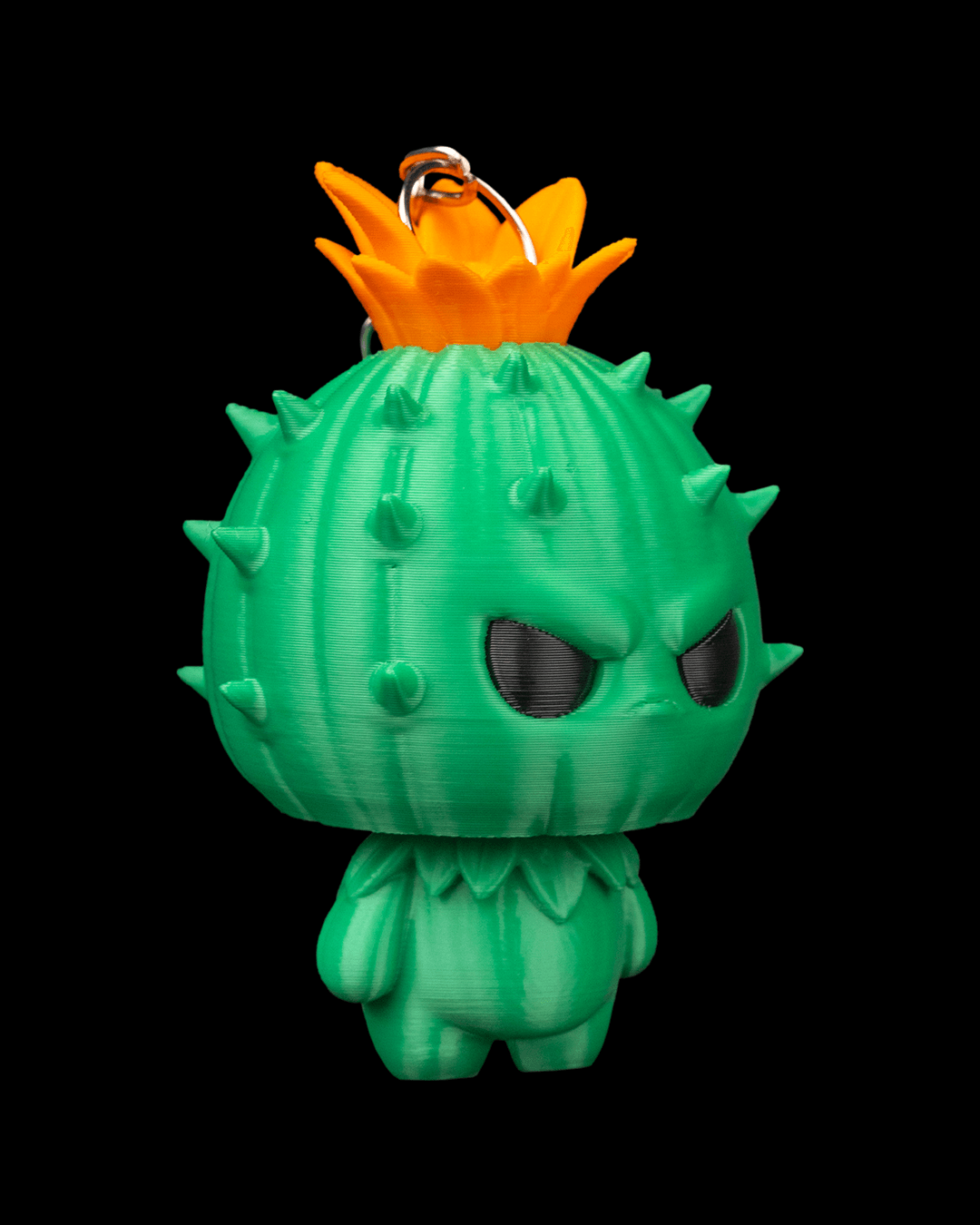 The "Prickly-Pal" Desert Spirit Keychain