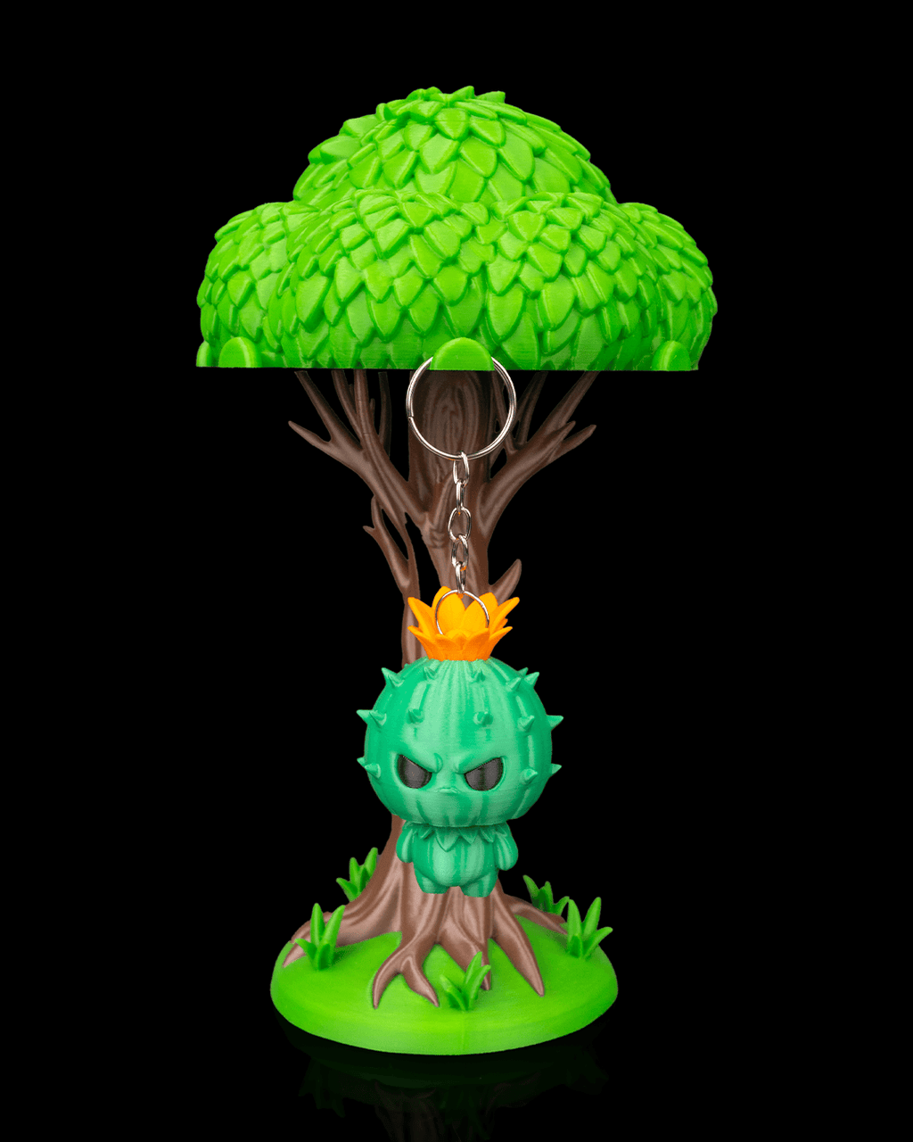 The "Prickly-Pal" Desert Spirit Keychain