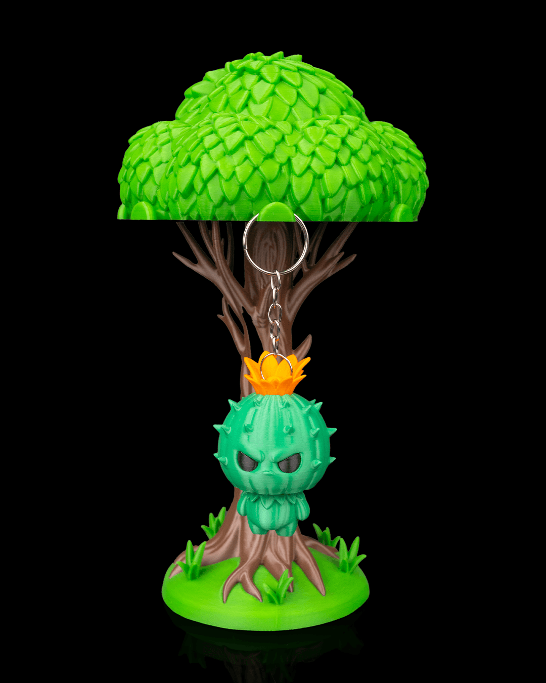 The "Prickly-Pal" Desert Spirit Keychain