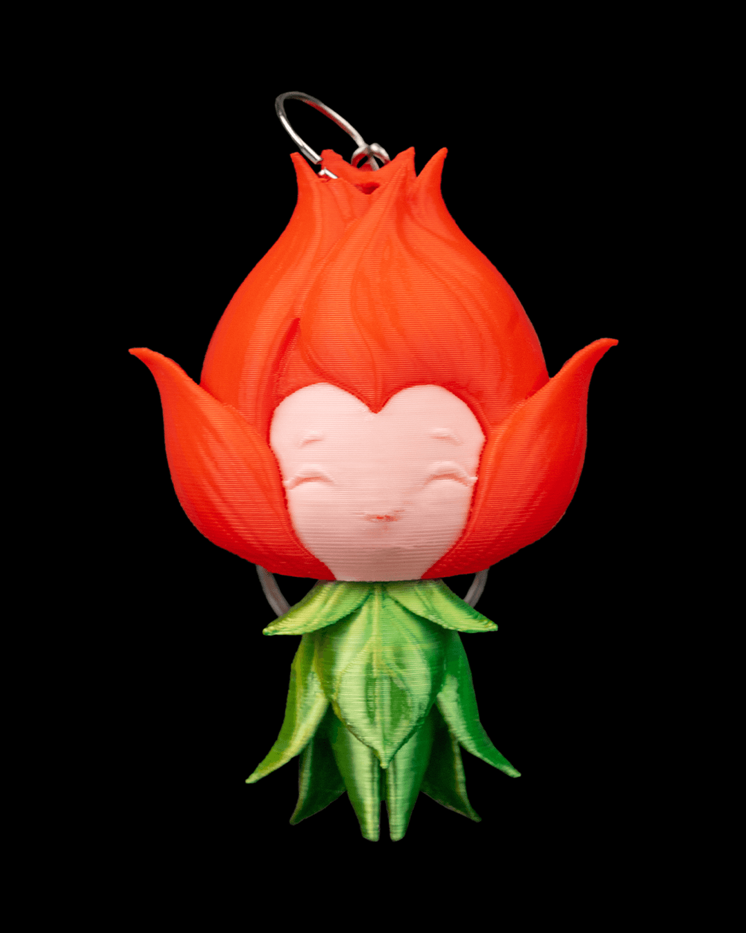 The "Petal-Soul" Forest Spirit Keychain