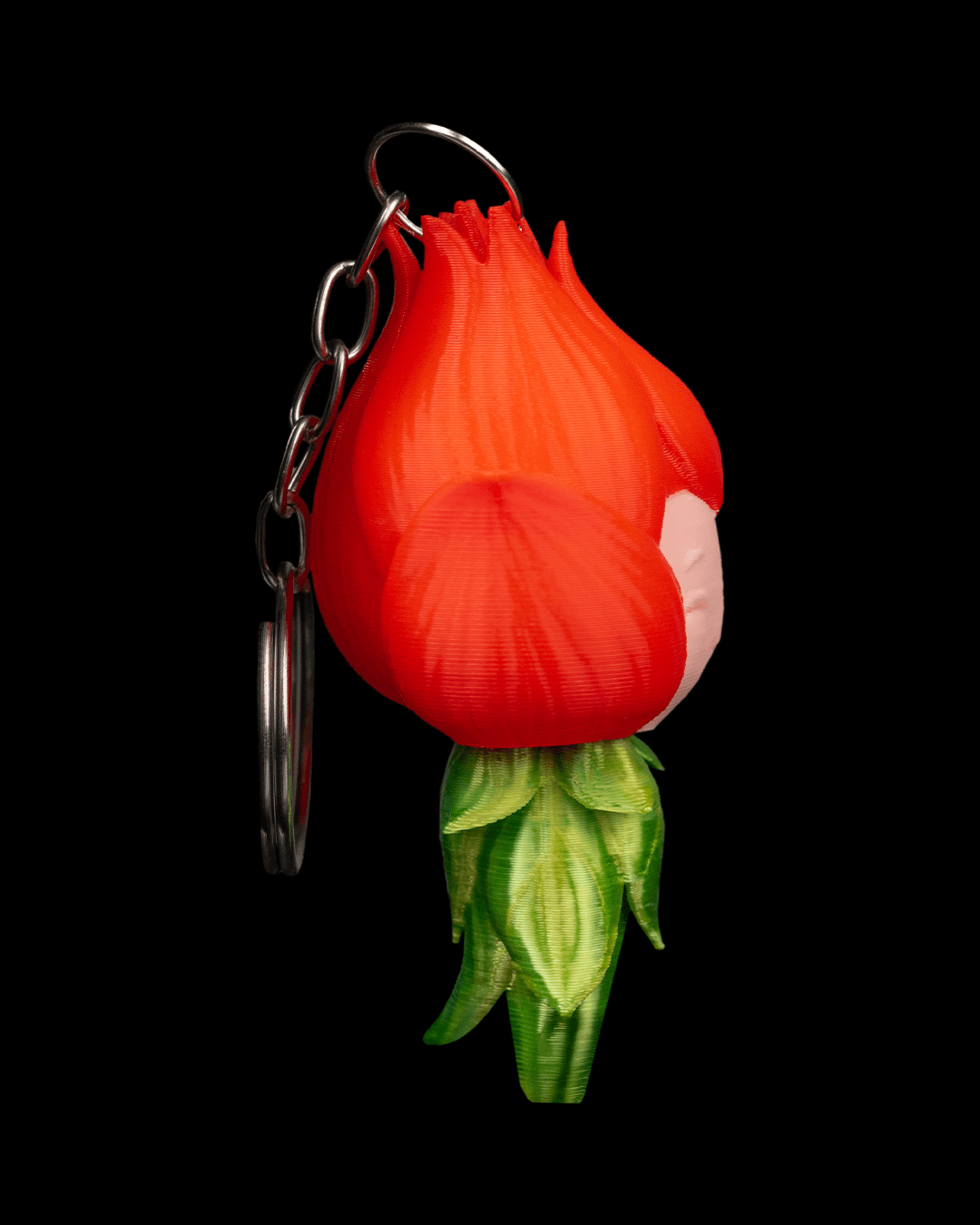 The "Petal-Soul" Forest Spirit Keychain