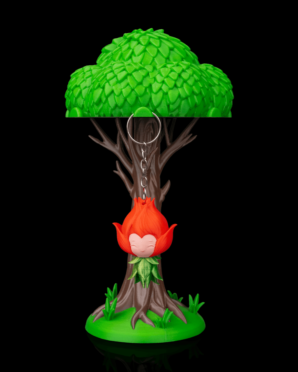 The "Petal-Soul" Forest Spirit Keychain