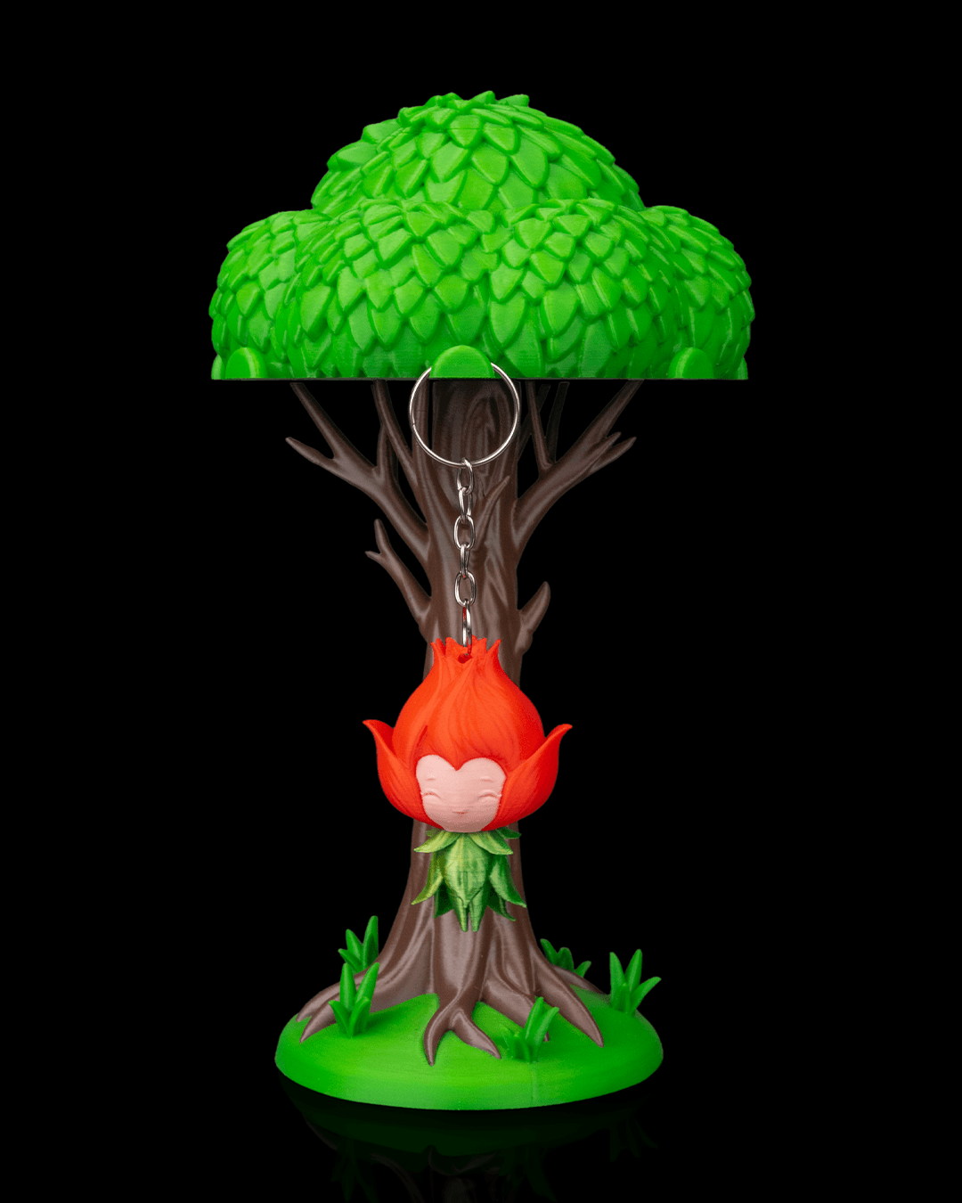 The "Petal-Soul" Forest Spirit Keychain