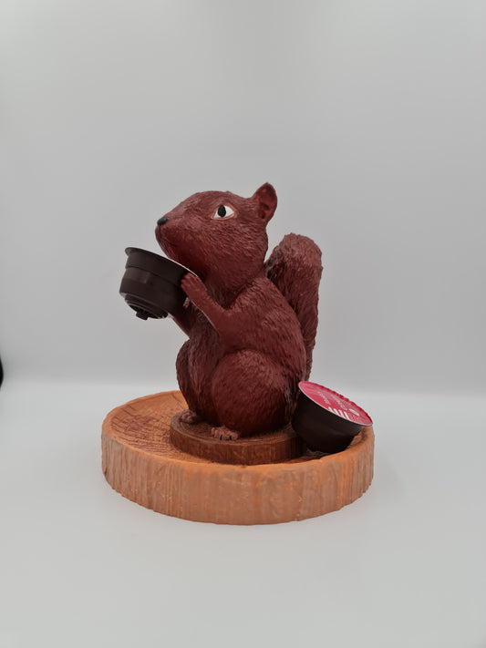 Squirrel Capsule Holder