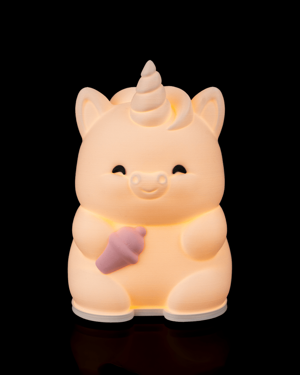The "Scoops & Sparkles" Baby Unicorn Lamp