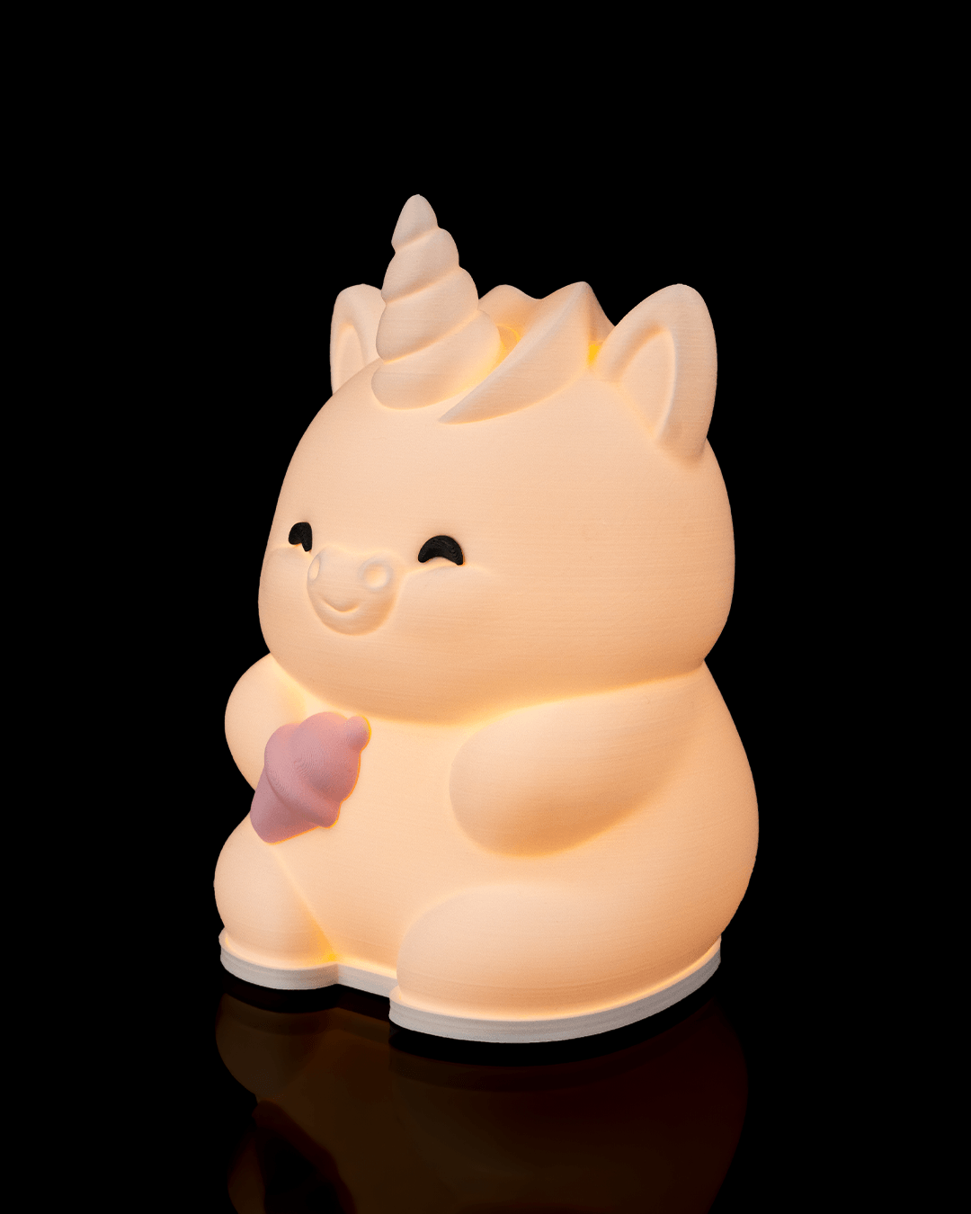The "Scoops & Sparkles" Baby Unicorn Lamp