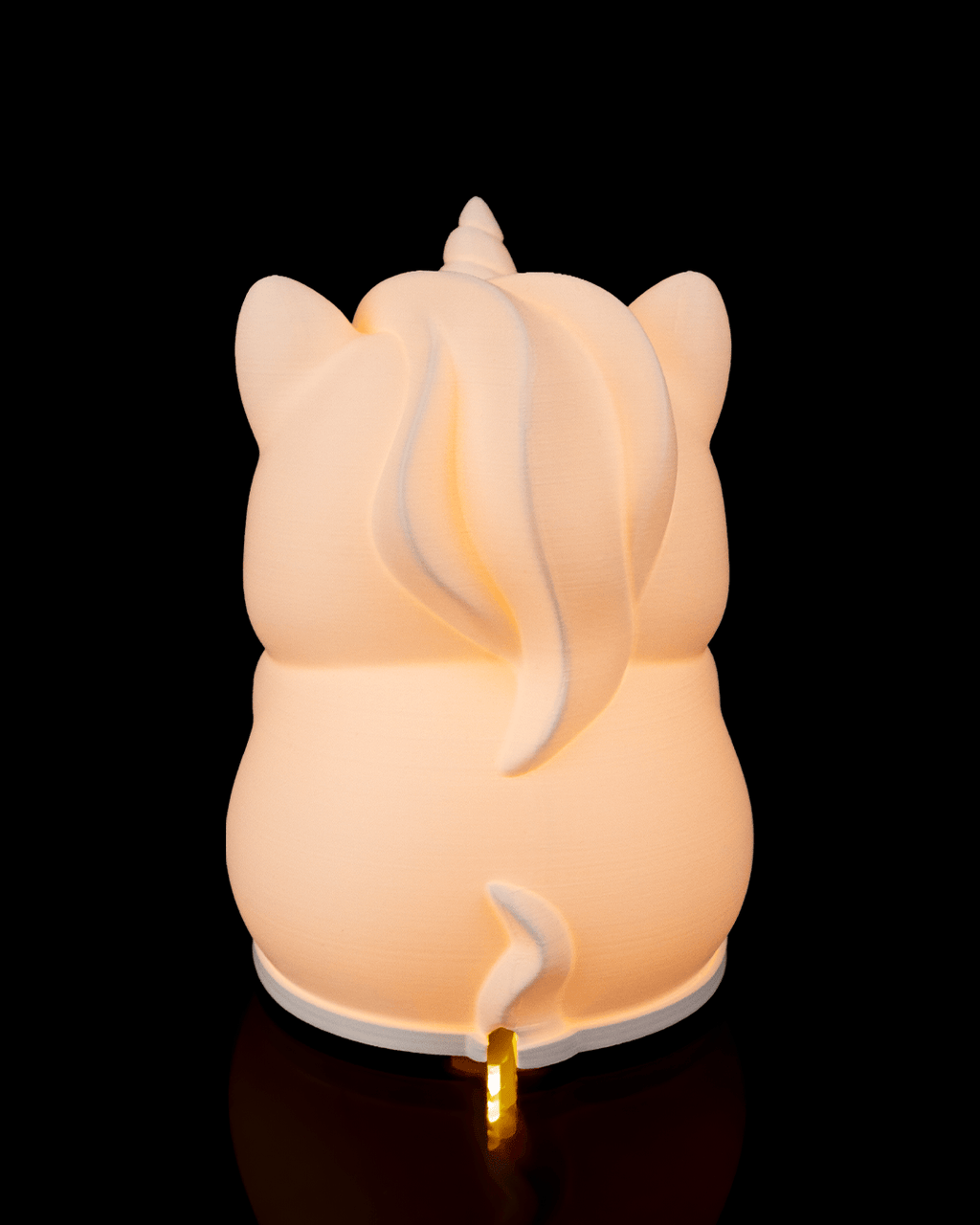 The "Scoops & Sparkles" Baby Unicorn Lamp