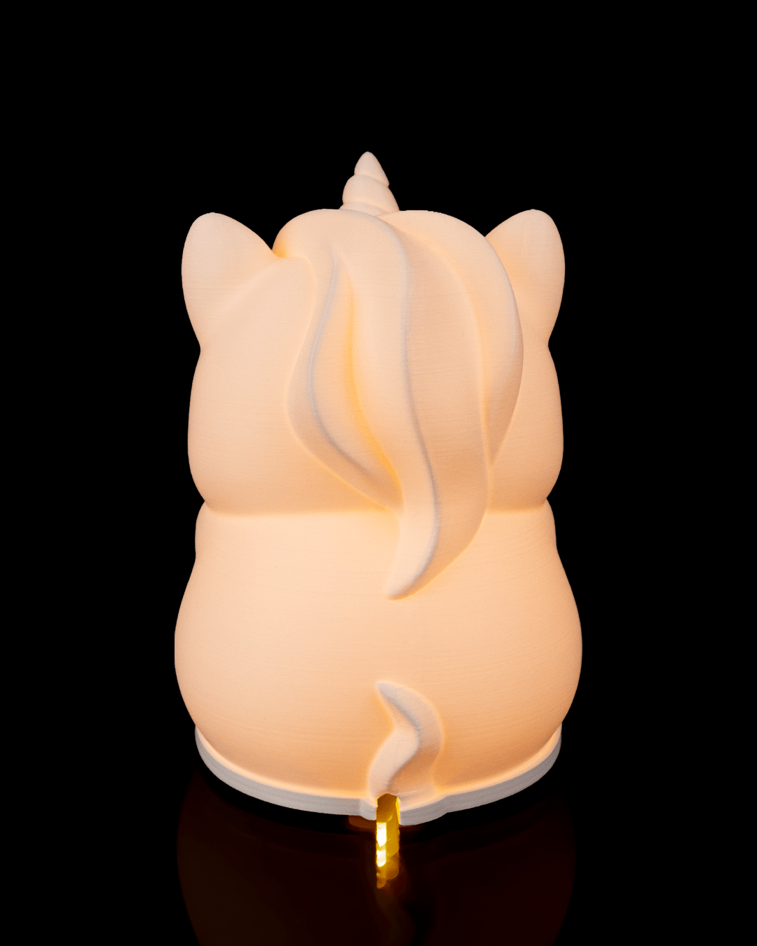 The "Scoops & Sparkles" Baby Unicorn Lamp