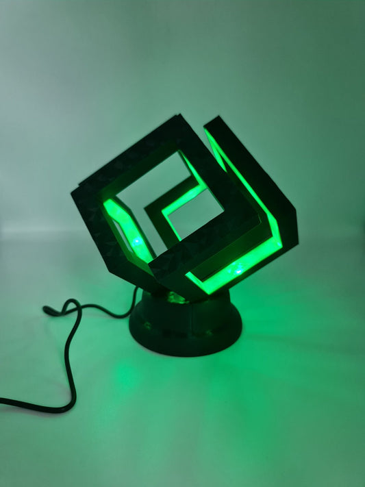 The Endless Light Cube - Large Statement Piece