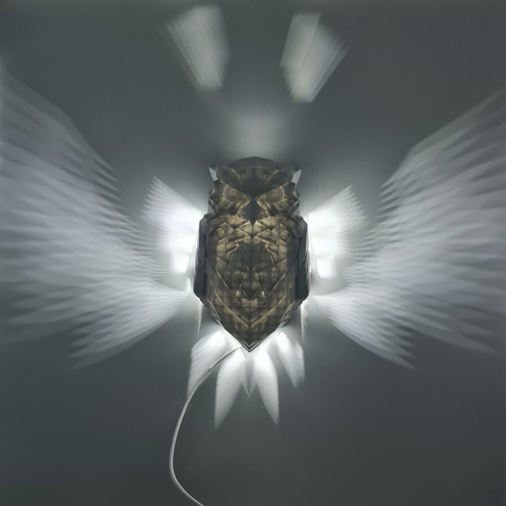 Стенна лампа „Мъдрата сова“