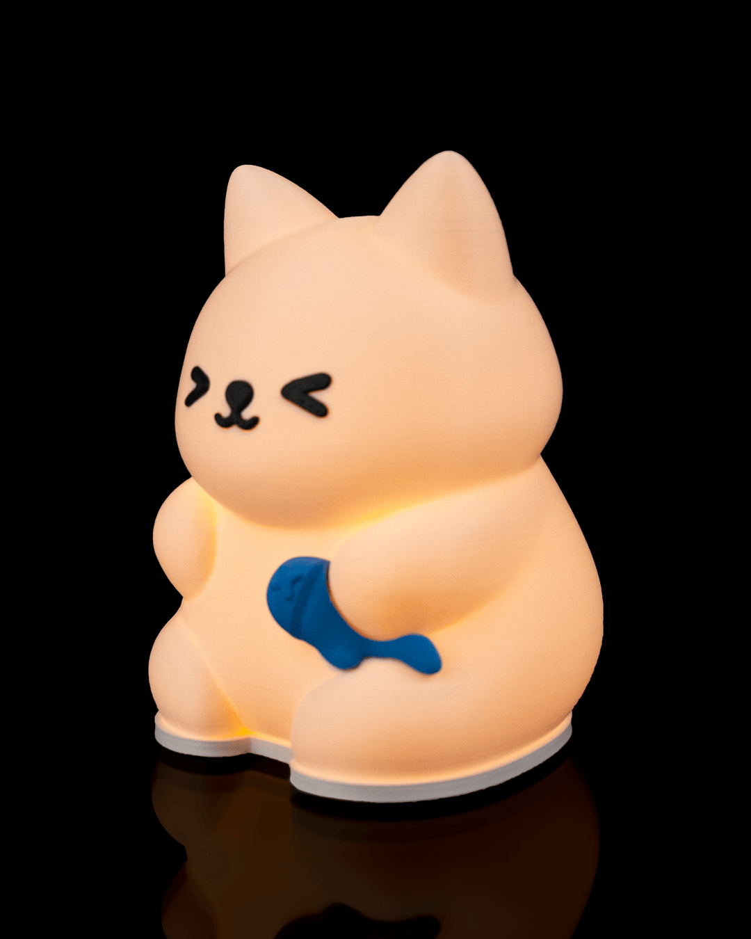 The "Purr-fect Catch" Kitty Lamp