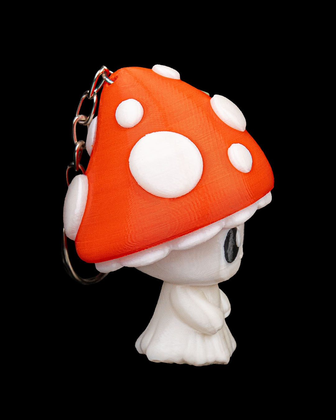The "Shroom-Sprite" Mushroom Spirit Keychain