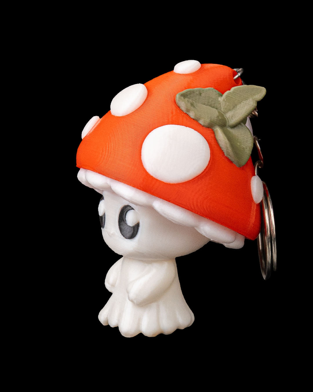 The "Shroom-Sprite" Mushroom Spirit Keychain