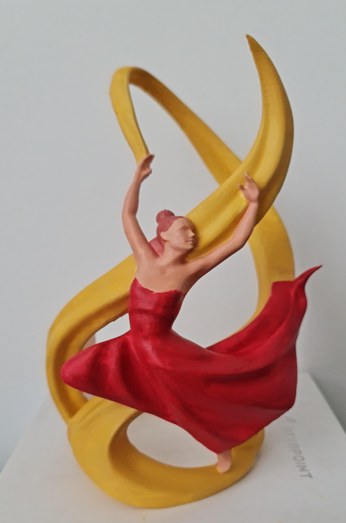 Държач за бутилка балерина