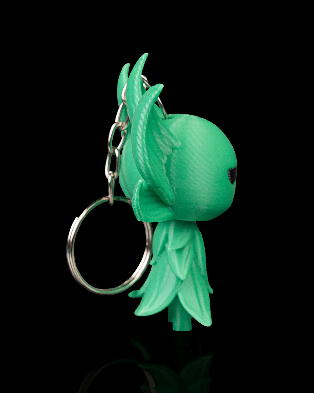 The "Ever-Green" Leaf Spirit Keychain