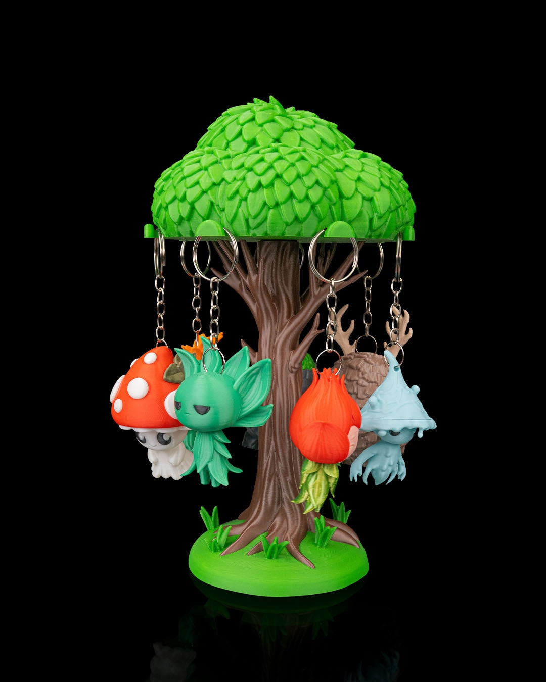The "Spirit-Grove" Keychain Display