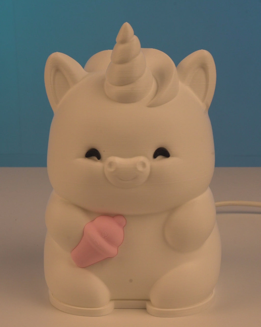 The "Scoops & Sparkles" Baby Unicorn Lamp