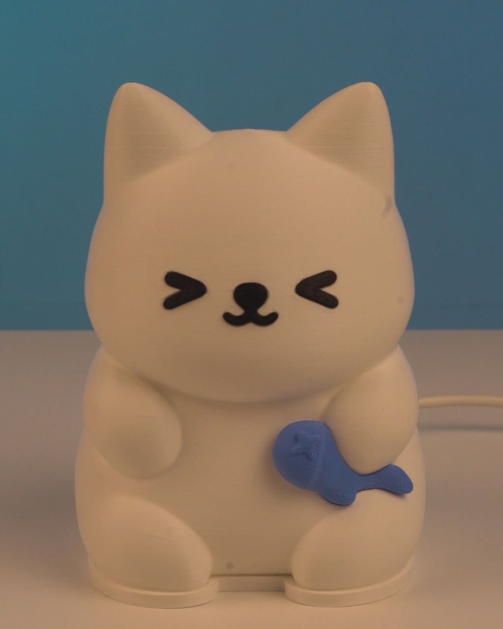 The "Purr-fect Catch" Kitty Lamp